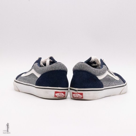 Vans Old Skool Blue and Grey  Youth Size 7 - Picture 6 of 10